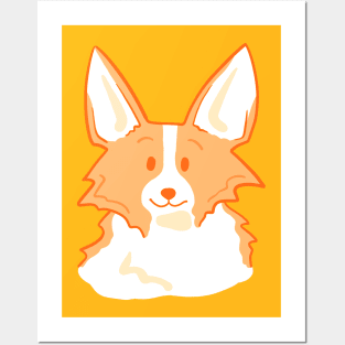 Adorable Little Orange Corgi Posters and Art